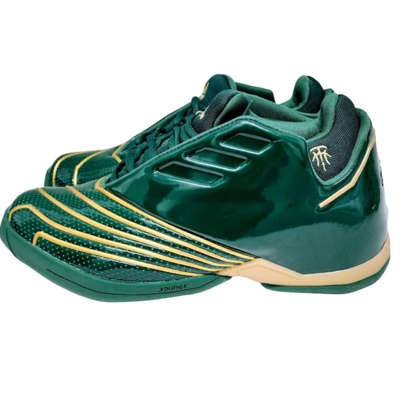 ADIDAS men’s TMAC 2 Restomod Dark Green- Gold (FY9931) Lebron James SVSM - Picture 3 of 16